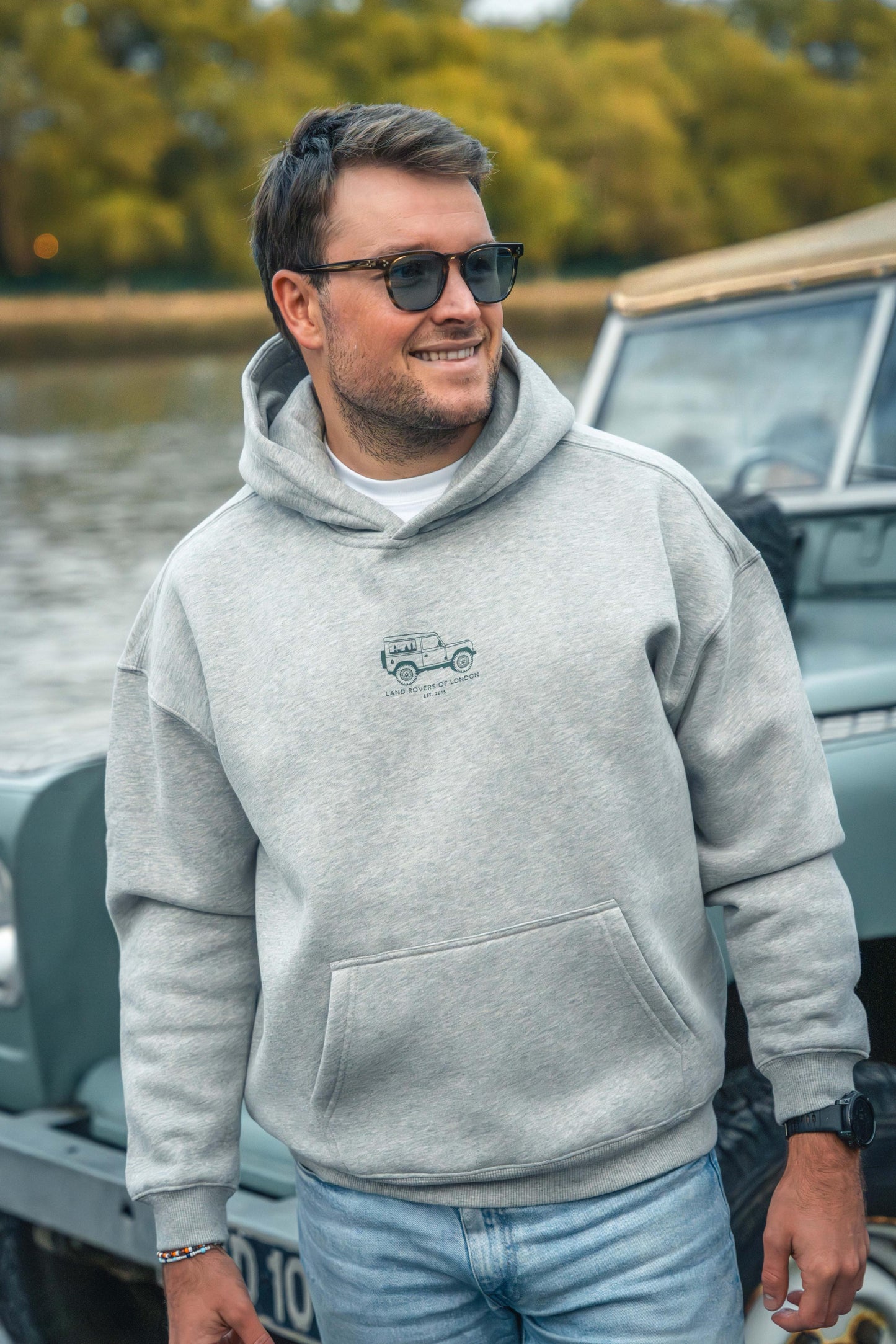 Classic Defender Hoodie | Grey