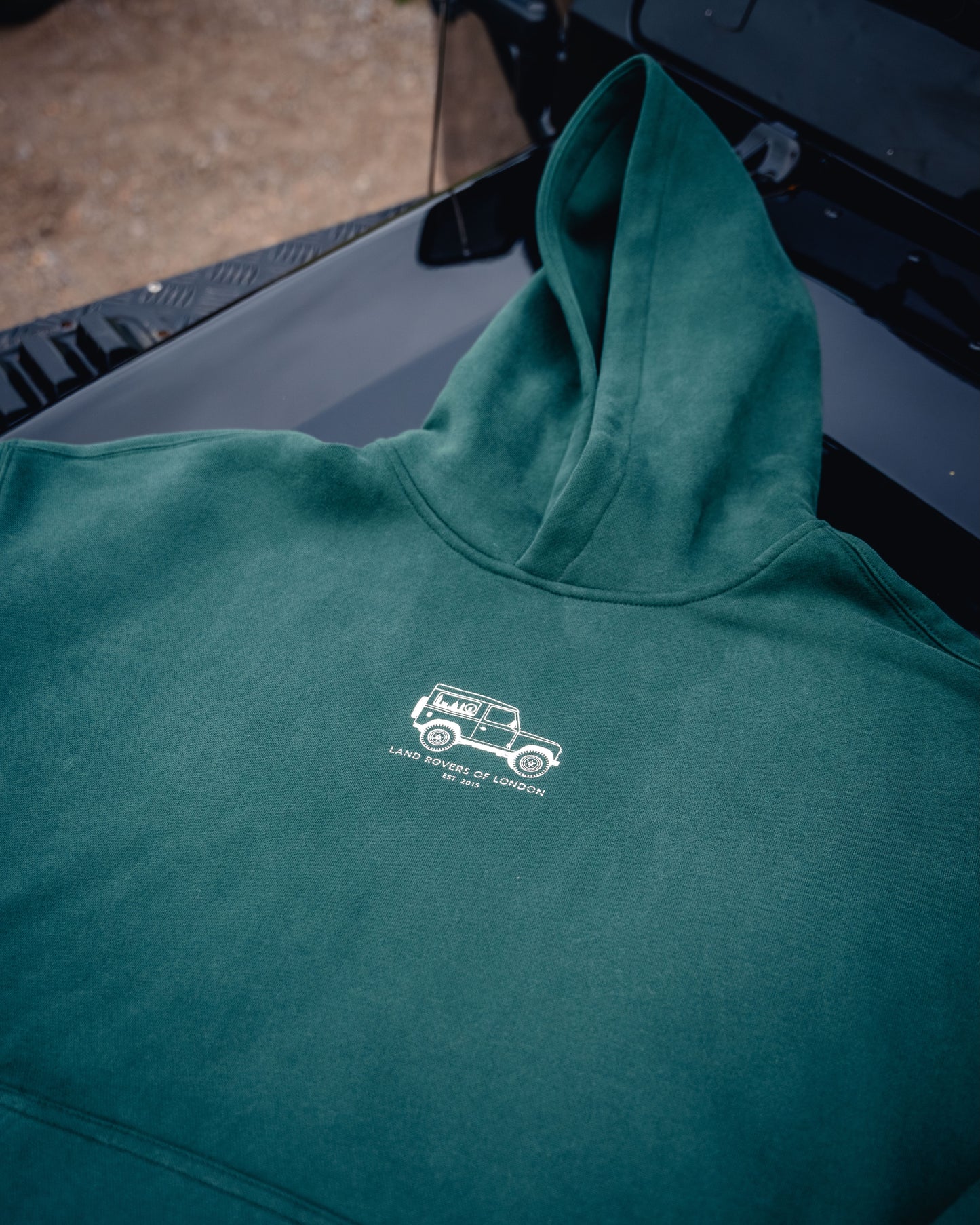 'NEW' Defender Hoodie | Green