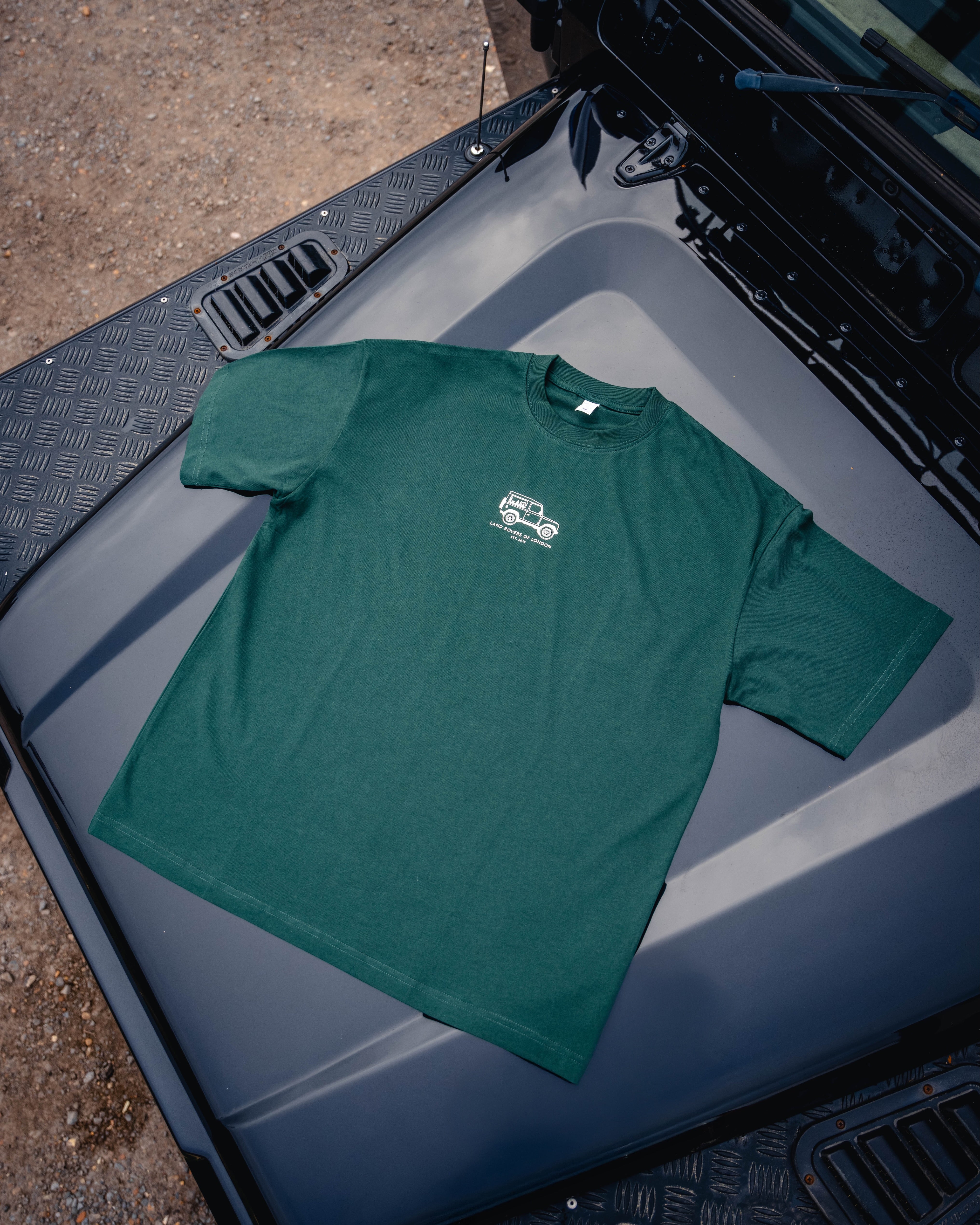 'NEW' Defender T-shirt | Green – Land Rovers of London