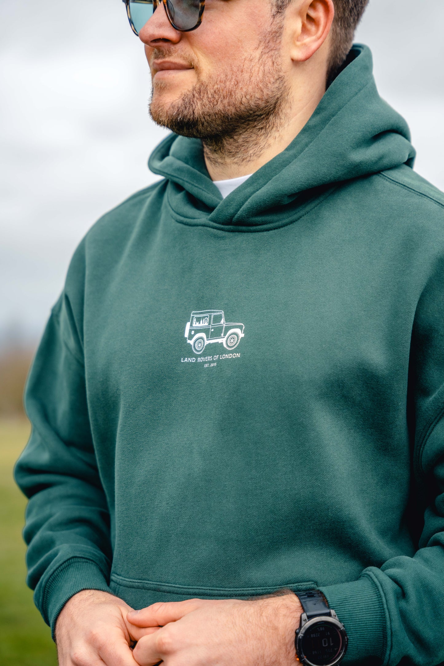 'NEW' Defender Hoodie | Green