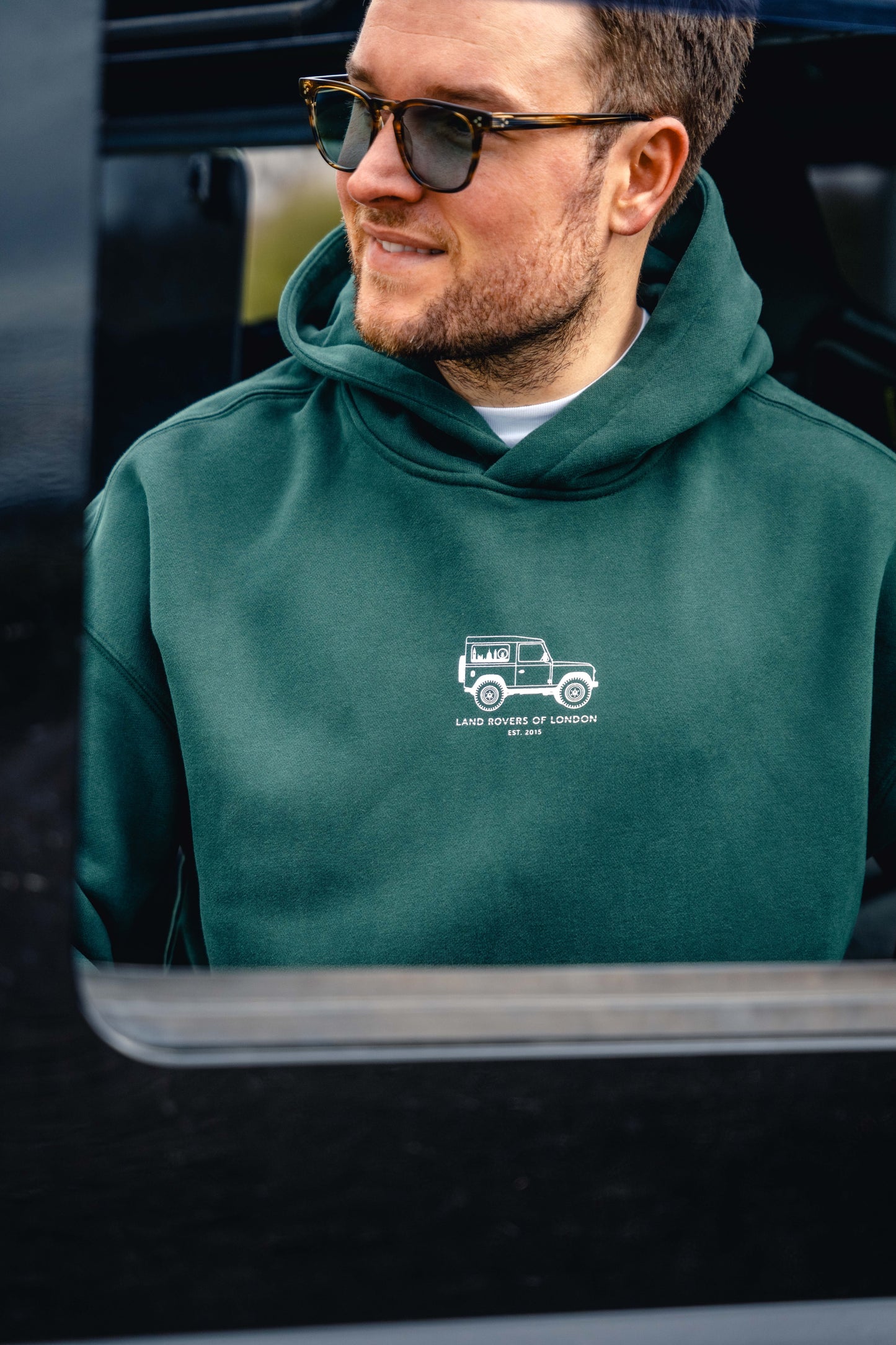 'NEW' Defender Hoodie | Green