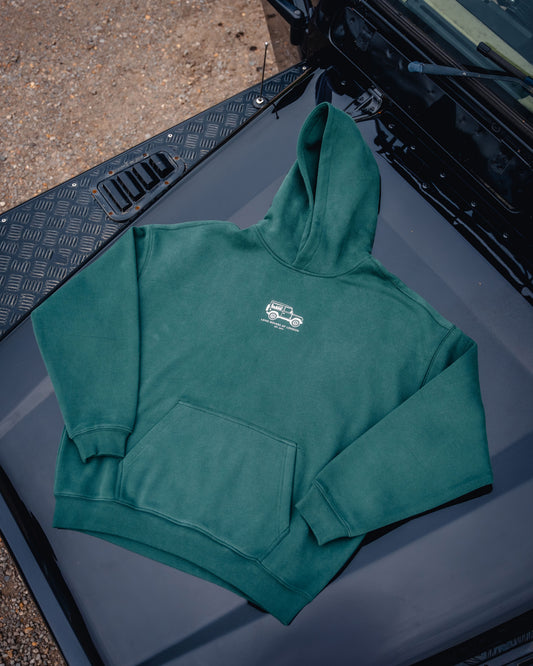'NEW' Defender Hoodie | Green
