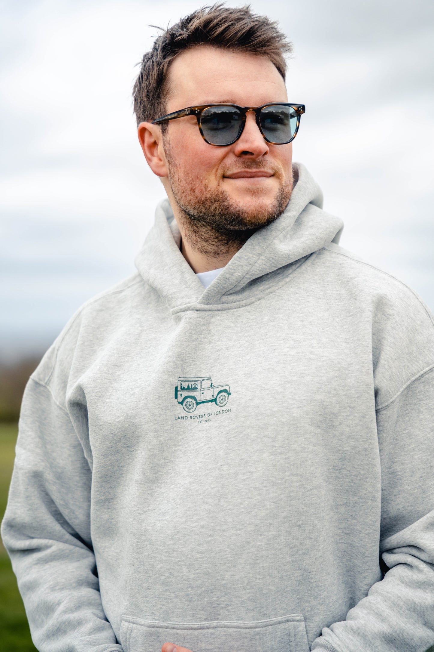 Classic Defender Hoodie | Grey