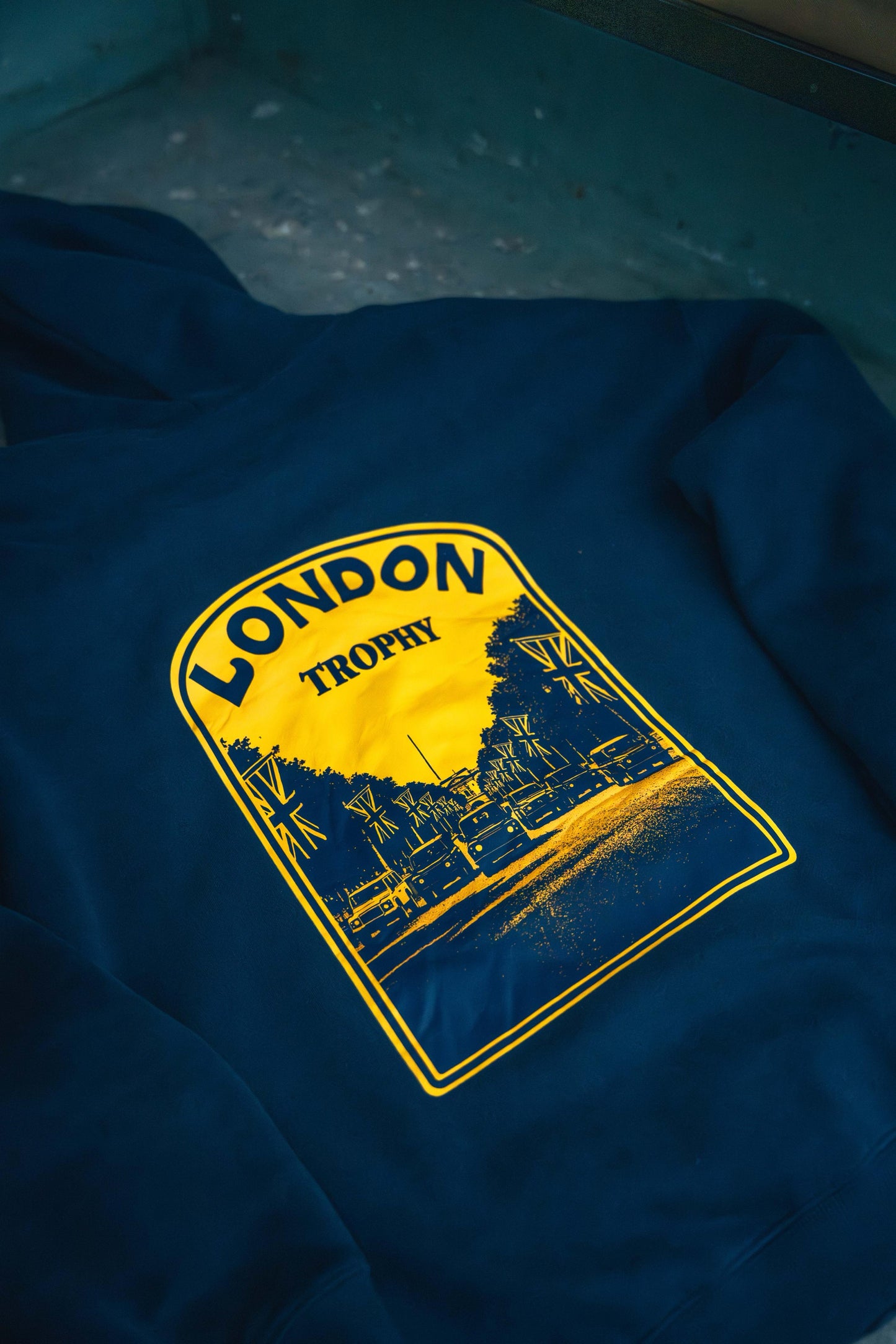 Limited Run 'London Trophy' Hoodie | Navy