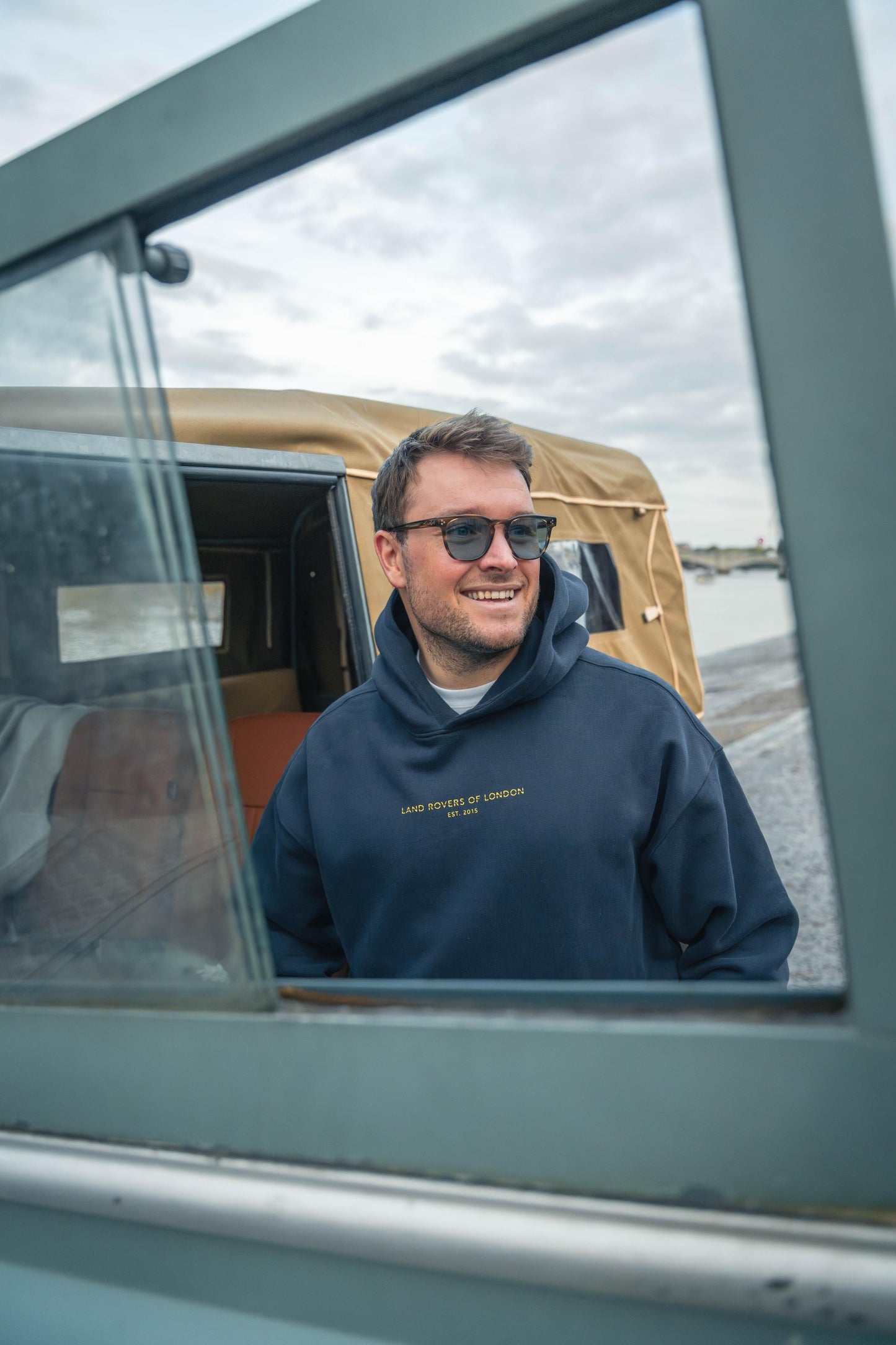 Limited Run 'London Trophy' Hoodie | Navy