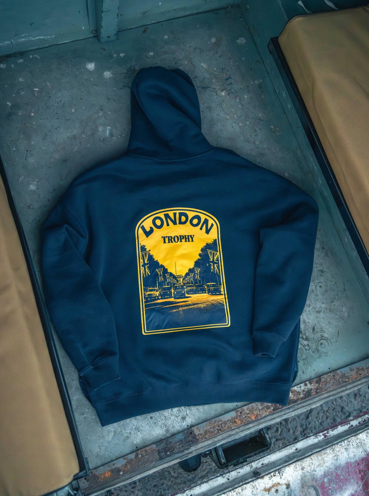 Limited Run 'London Trophy' Hoodie | Navy