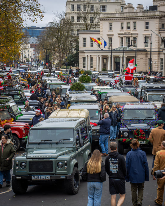 Land Rovers of London Christmas Meet 2025 - Sponsored by The OUT & Pivotal